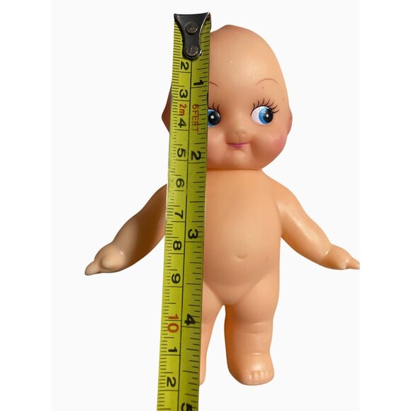 Kewpie Soft Rubber Doll Figurine With Blue Eyes and Jointed Arms 5.25 inches - Picture 5 of 10